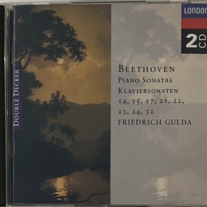 CD Beethoven Piano Sonatas Klaviersonaten 14, 15...