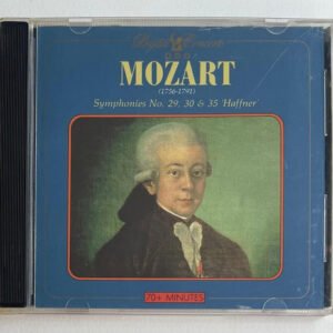 CD Mozart Symphonies No.29, 30 & 35  Haffner  Alberto Lizzio