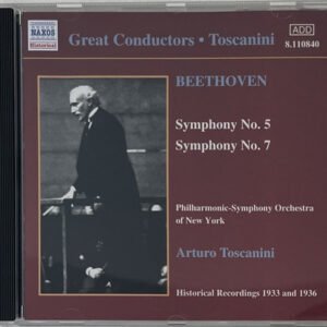 CD Beethoven - Symphony No. 5 - Symphony No. 7 - Toscanini