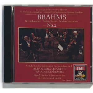 CD Brahms - String Sextet No.2