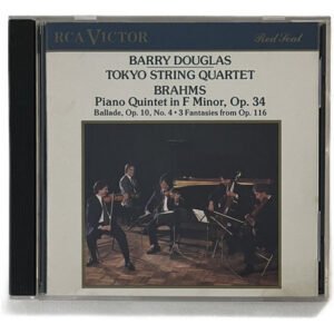 CD Brahms - Piano Quintet In F Minor Op. 34