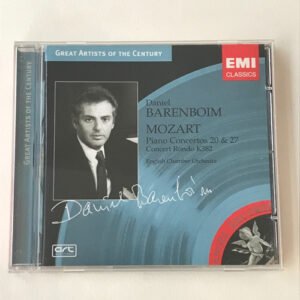 CD Mozart - Piano Concerts 20 & 27/ Daniel Barenboim