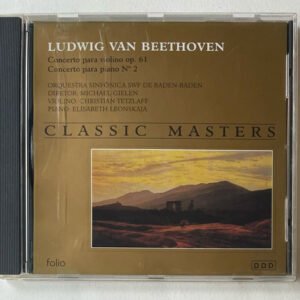 CD Beethoven Concerto Para Violino Op. 61 E Piano Op. 2