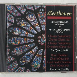 CD Beethoven Missa Solemnis Opus 123 (2) / Missa Opus 86