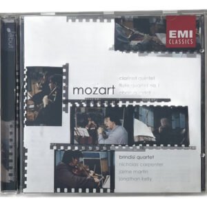 CD Mozart - Flute Quartet No. I - Oboe Quartet In F...