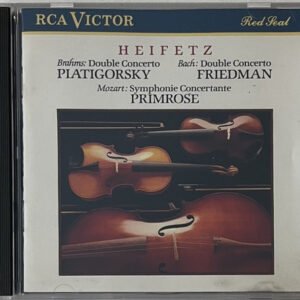 CD Heifetz - Brahms, Bach E Mozart