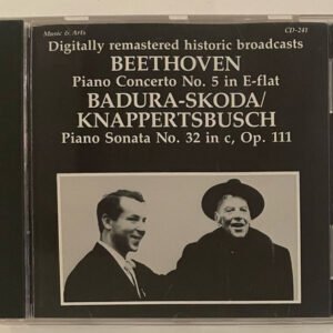 CD Beethoven: Emperor Concerto & Sonata Op. 111 Badura-skoda