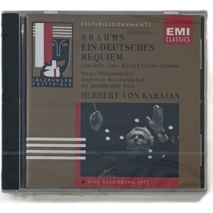 CD Brahms -  Ein Deutsches Requiem - Lisa Della Casa