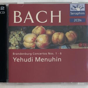 CD Duplo Bach - Yehudi Menuhin Brandenburg Concertos N. 1-6
