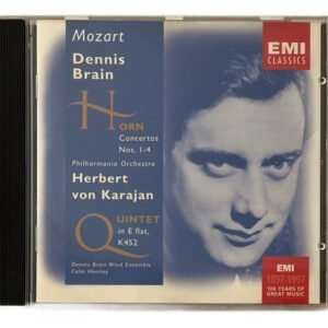 CD Mozart Horn Concertos Nos. 1-4, Quintet In E Flat, K452