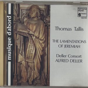 CD The Lamentations Of Jeremiah