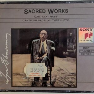 CD Duplo - Sacred Works - Igor Stravinsky Edition