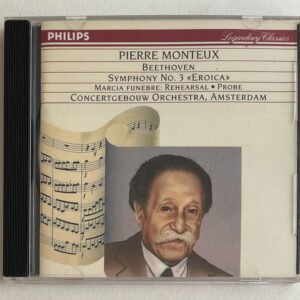 CD Beethoven - Sinfonia No. 3  Eroica  Por Pierre Monteux