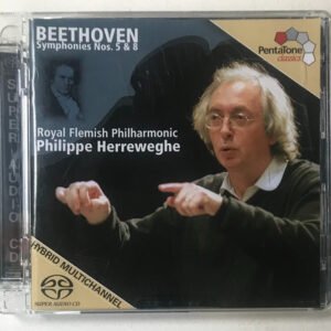 CD Beethoven - Symphonies 5 & 8 - Super Audio CD