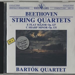 CD Beethoven String Quartets - E Flat Major Op. 127...