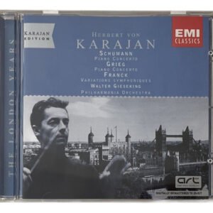 CD Schumann - Grieg - Franck - Walter Gieseking