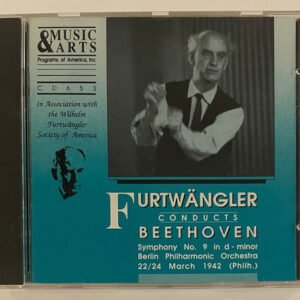 CD Wilhelm Furtwängler: Beethoven - Symphony No. 9 Op. 125