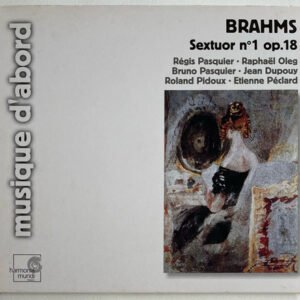CD Brahms Sextuor N°1 Op.18 Les Musiciens Edição Limitada