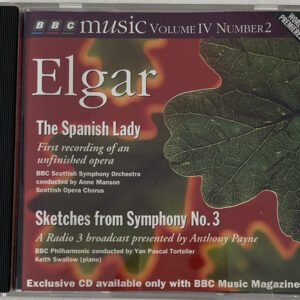 CD The Spanish Lady First Recording Of An Unfinished Opera