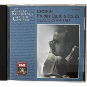 CD Chopin Etudes Op. 10 & Op. 25 - Claudio Arrau