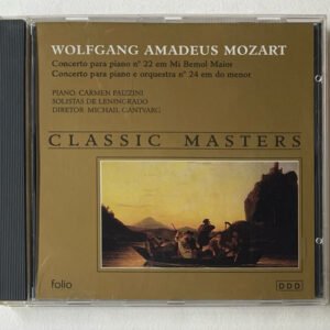 CD Mozart - Concerto Para Piano N°22 E N°24 Michail Gantvarg