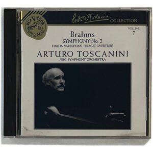 CD Brahms - Symphony No. 2 - Toscanini Collection