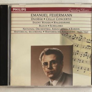 CD Emanuel Feuermann Dvorak Cello Concerto Silent Woods