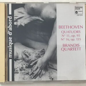 CD Beethoven - Quatuors Nº 11, Op. 95 - Nº 16, Op. 135