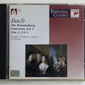 CD Bach: Brandenburg Concertos, Vol. 1 - Nos. 1, 2 & 3