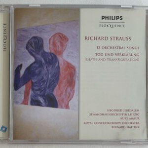 CD Richard Strauss 12 Orchestral Songs Tod Und Verklarung