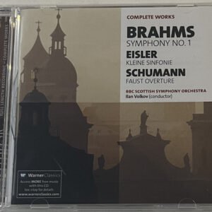CD Complete Works Brahms Symphony No. 1