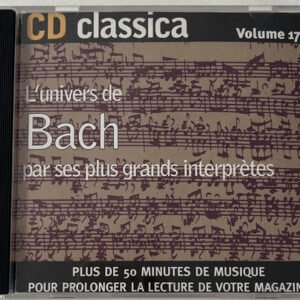 CD - L'univers De Bach Par Ses Plus Grand Interprètes