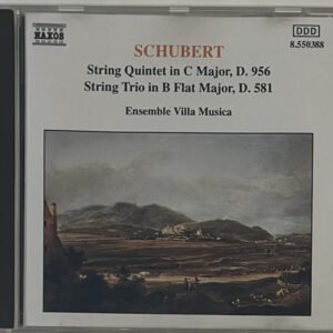CD Schubert - String Quintet In C Major