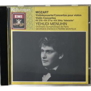CD Mozart - Violin Concertos - Kv 216  Kv 271a  Kv 294a