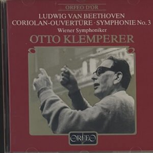 CD Ludwig Van Beethoven Coriolan-ouvertüre  Symphonie 3