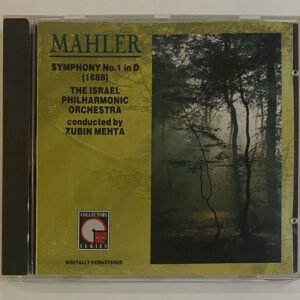 CD Zubin Mehta Mahler: Symphony No. 1 In D (1888)