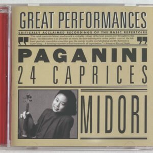 CD Midori Paganini: 24 Caprices For Solo Violin, Op.1