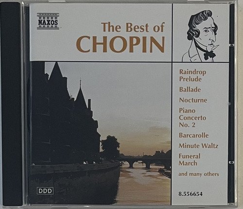 CD The Best Of Chopin - Raindrop Prelude, Ballade, Nocturne