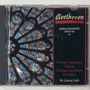 CD Beethoven - Missa Solemnis Opus 123 (1) Sir. Georg Solti