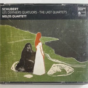 2 CDs Melos Quartett Schubert Les Derniers Quatuors