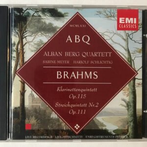CD Abq - Alban Berg Quartett / Brahms