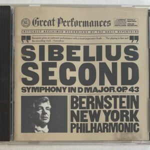 CD Bernstein New York Philharmonic: Sibelius Symphony No. 2