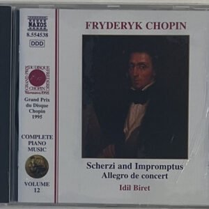 CD Fryderyk Chopin Scherzi And Impromptus Allegro De Concert