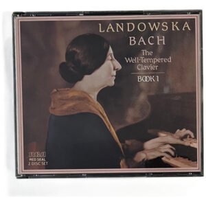 CD Bach - The Well-tempered Clavíer - Book I