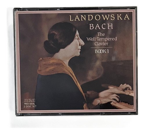CD Bach - The Well-tempered Clavíer - Book I