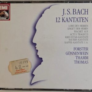 Box Set J.S. Bach - 12 Kantaten