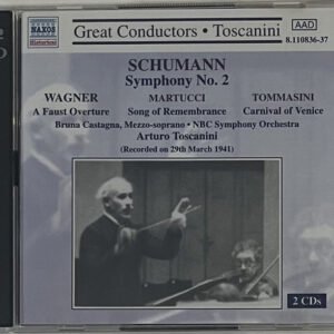 CD Schumann Symphony No. 2 - Great Conductors  Toscanini
