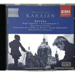 CD Herbert Von Karajan - Brahms Piano Concerto