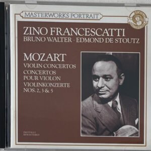 CD Mozart Violin Concertos.- Masterworks Portrait