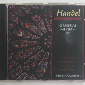 CD Handel O Messias (2) - Neville Marriner